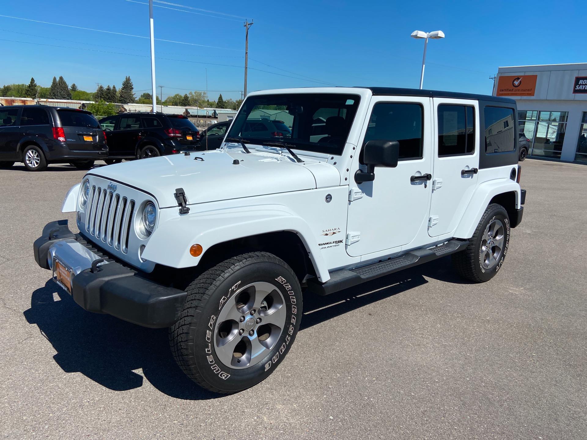 Certified Pre-Owned 2018 Jeep Wrangler JK Unlimited Sahara SUV in Idaho ...