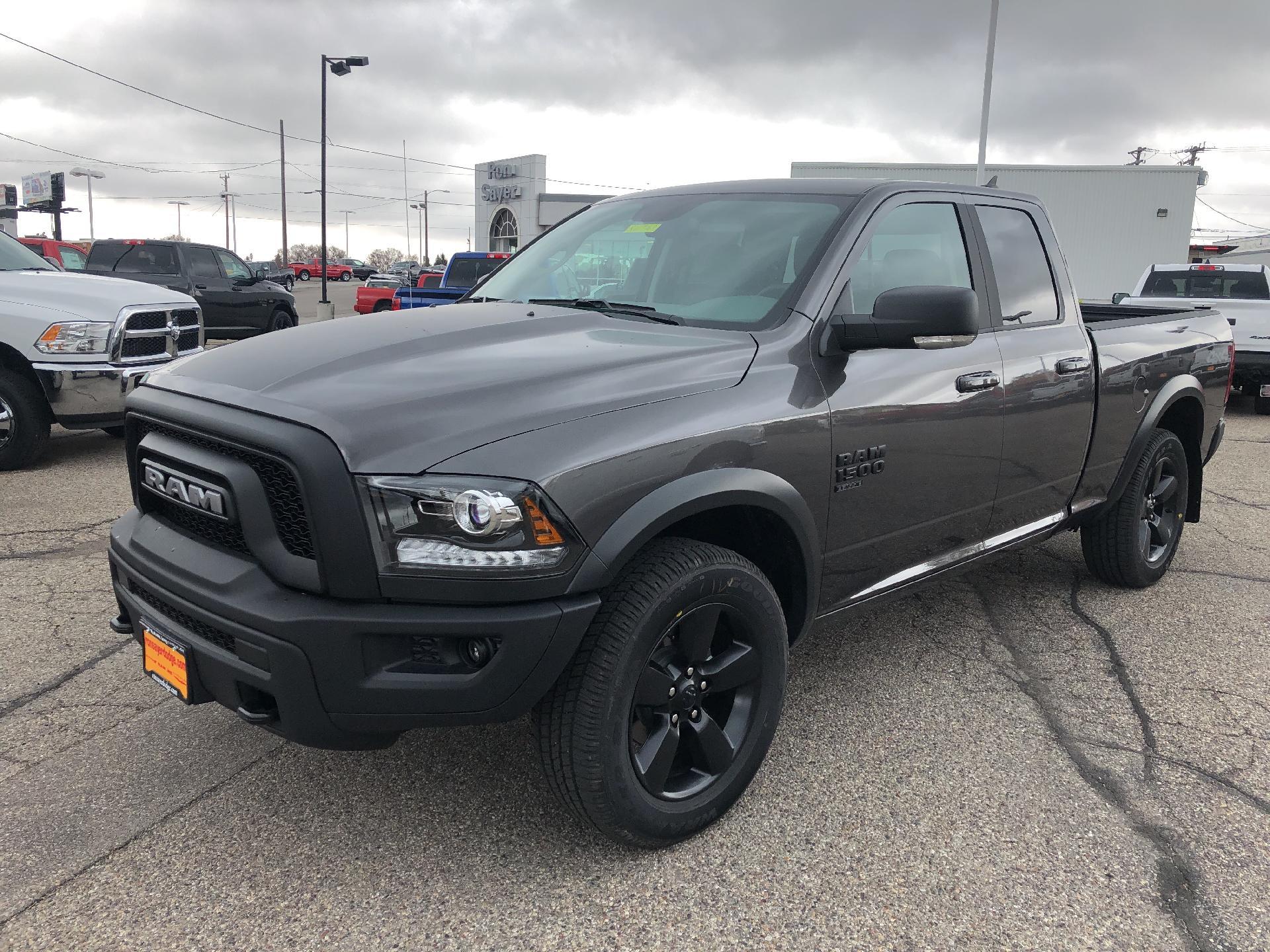 New 2019 RAM 1500 Classic Warlock Quad Cab in Idaho Falls #R617167 ...