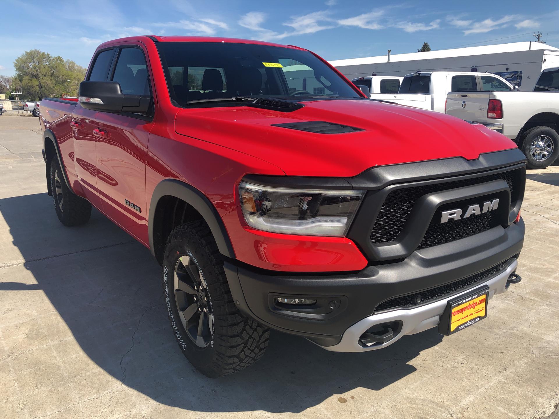 New 2019 RAM All-New 1500 Rebel Quad Cab in Idaho Falls #R845788 | Ron ...