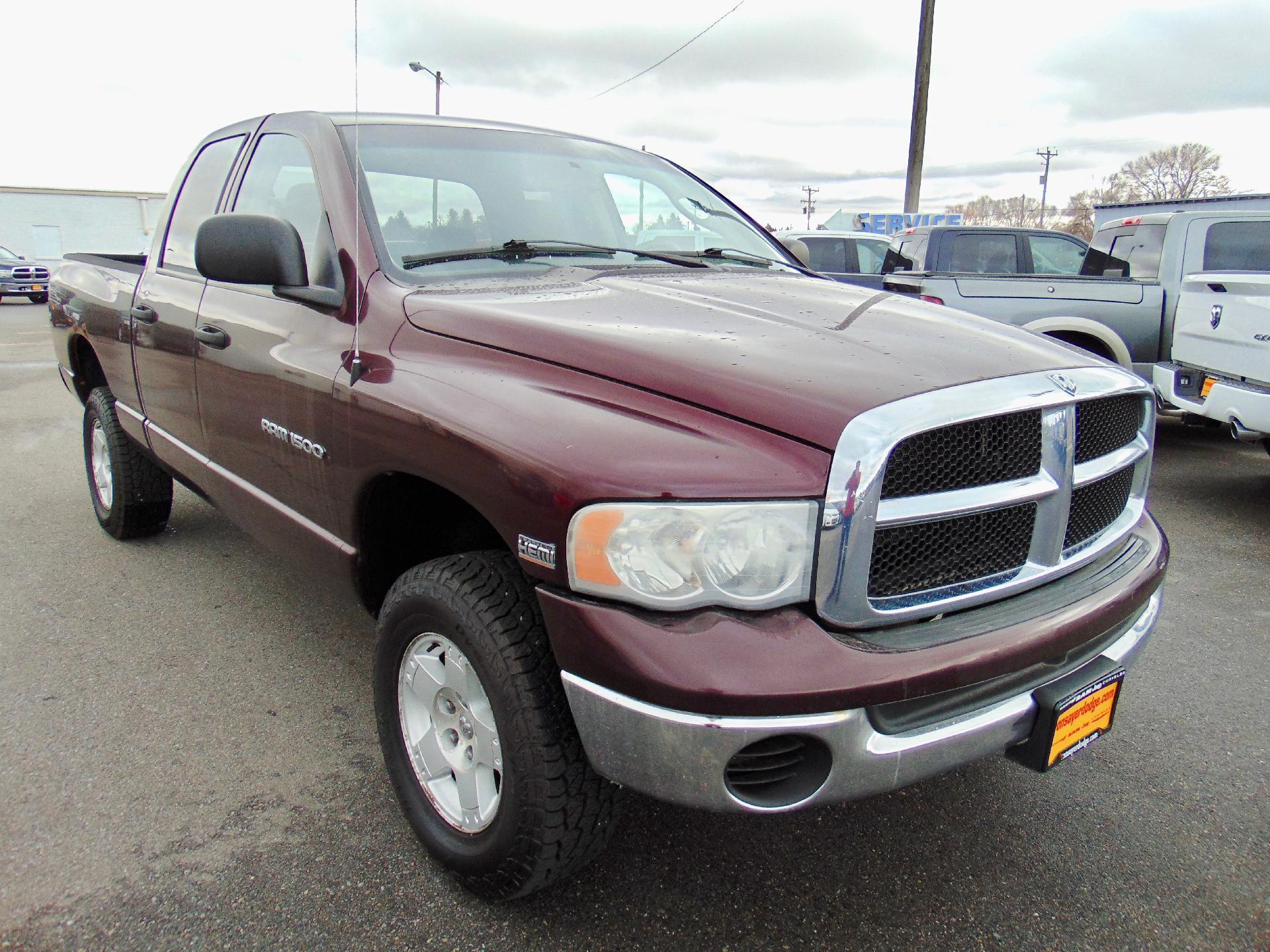 PreOwned 2005 Dodge Ram 1500 SLT QC in Idaho Falls R168933B Ron