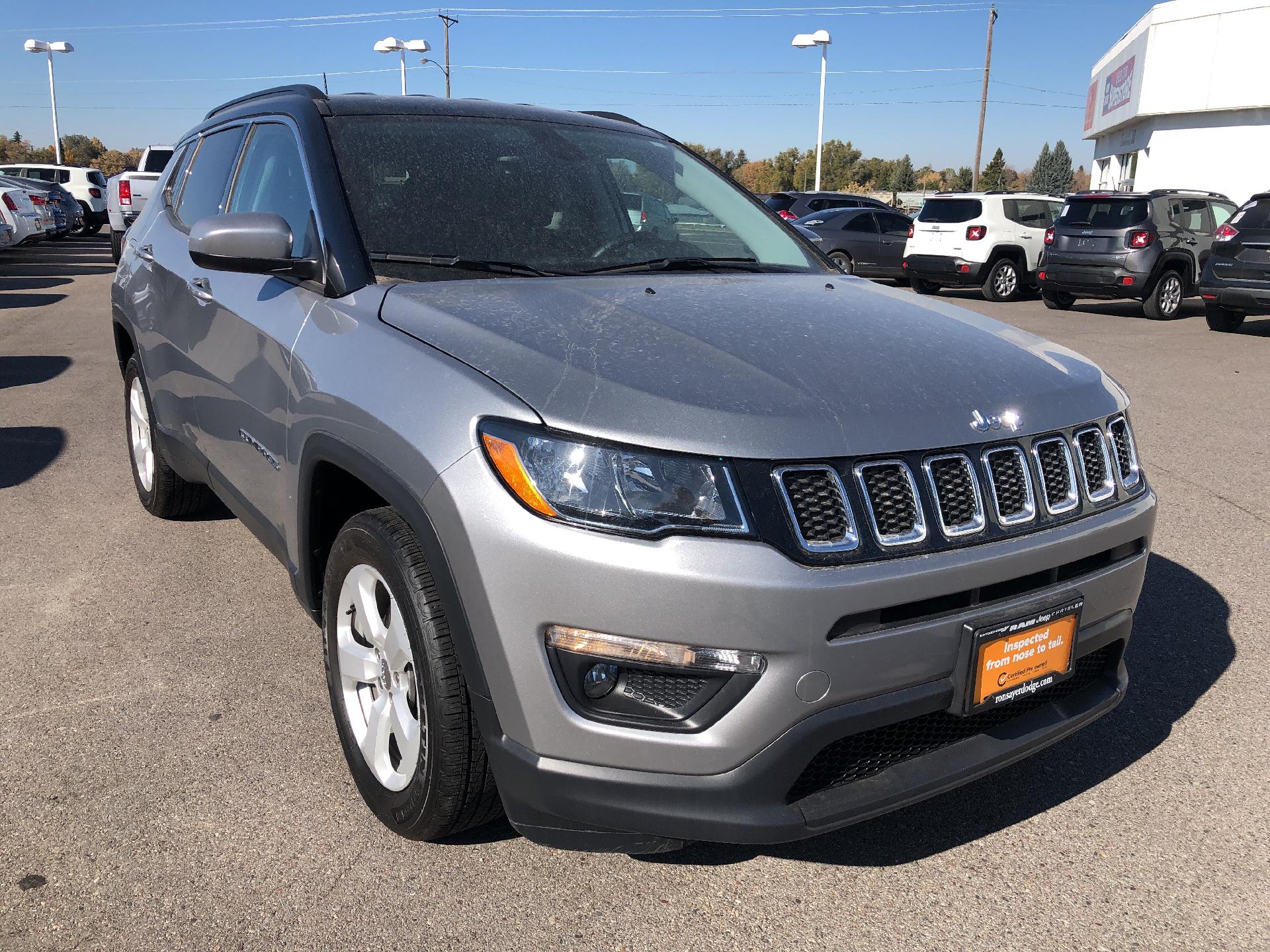 Certified Pre Owned 2018 Jeep Compass Latitude FWD Sport Utility in 